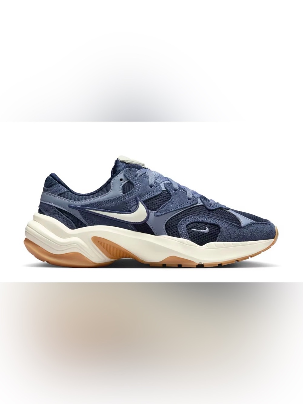 Nike AL8 Navy and Blue Retro Runner Sneaker